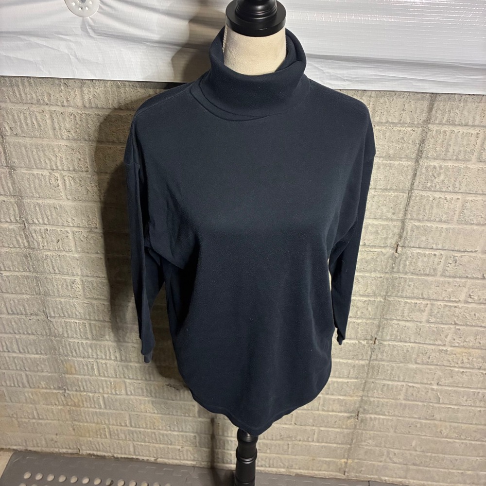 VENEZIA vintage Women's Black Long Sleeve‎ Turtleneck Sweater Size M